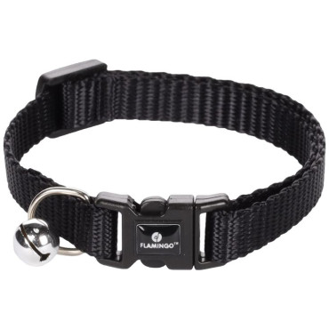 FLAMINGO CAT COLLAR ZIGGI BLACK